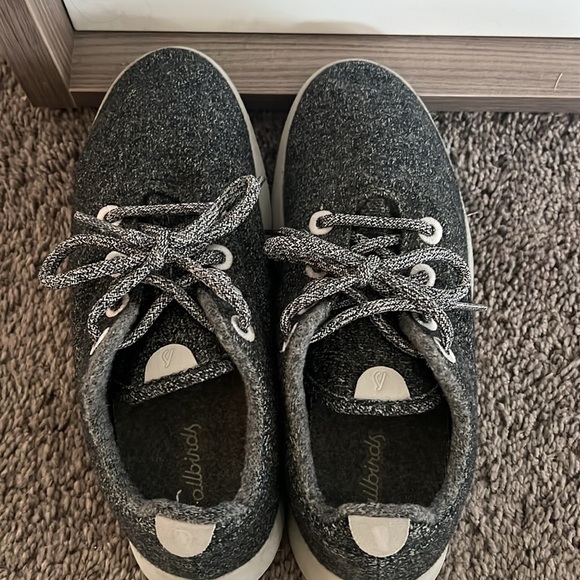 Allbirds Grey Wool Shoes Size 9 - Picture 3 of 7